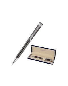 Ручка подарочная шариковая MARINUS корпус оружейный металл детали хром узел 0 7 мм синяя 143509 Галант