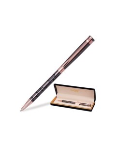 Ручка подарочная шариковая Vitznau корпус серый с золотистым золотистые детали пишущий узел 0 7 мм с Галант