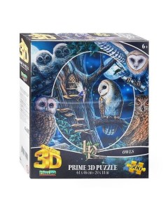Пазл 3D Коллаж Совы 500 элементов PR32524 Prime 3d