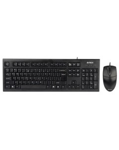 Набор клавиатура мышь KR 8520D черный A4tech