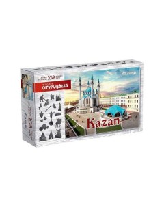 Пазл деревянный Citypuzzles Казань 8295 Нескучные игры