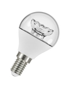Лампа светодиодная LED STAR CLASSIC P 40 5 4W 830 5 4Вт шар 3000К тепл бел E14 470лм 220 240В прозр  Ledvance osram