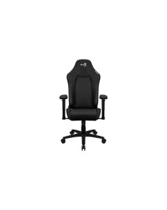 Кресло игровое Crown Leatherette All Black 4711099471164 Aerocool