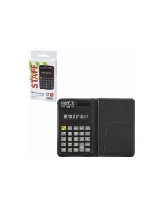 Калькулятор карманный STF 818 102х62мм 8 разрядов двойное питание 250142 Staff
