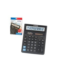 Калькулятор настольный SDC 888TII 203х158мм 12 разрядов двойное питание Citizen