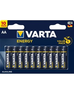 Батарейка Energy AA блистер 10шт Varta