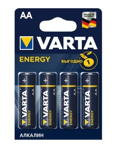 Батарейка Energy AA блистер 4шт Varta