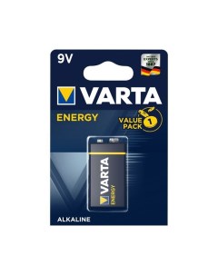Батарейка Energy 6LR6 9V 1шт Varta