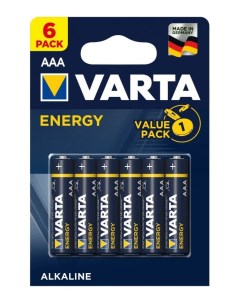 Батарейка Energy AAA блистер 6шт Varta