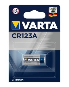 Батарейка Professional Lithium CR123A Varta