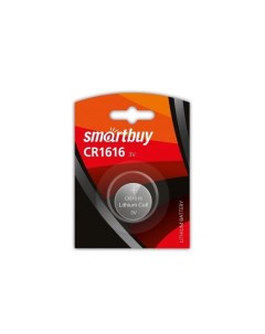 Батарейка CR1616 1шт Smartbuy