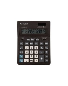 Калькулятор настольный BUSINESS LINE CDB1201BK 205x155мм 12 разрядов двойное питание Citizen