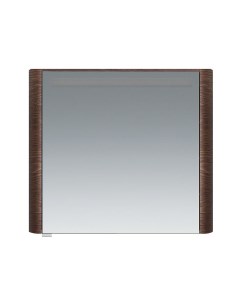 Зеркало зеркальный шкаф правый 80 см Sensation M30MCR0801TF с подсветкой цвет табачный дуб текстур Am.pm.