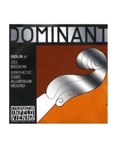 Отдельная струна для скрипки 131 Dominant А Ля размером 4 4 среднее натяжение Thomastik
