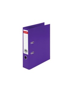 Папка регистратор EXTRA 75мм фиолетовая двустороннее покрытие пластик мет уголок Brauberg