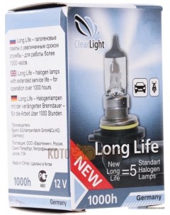 Лампа HB4 12V 55W LongLife ML9006LL Clearlight