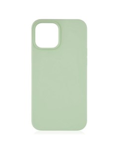 Чехол защитный Silicone Сase для iPhone 12 ProMax светло зеленый Vlp