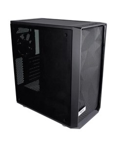 Корпус Meshify C Blackout TG FD CA MESH C BKO TG черный Fractal design