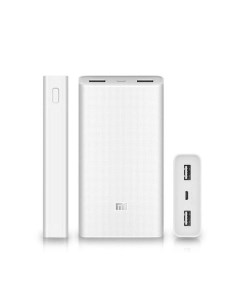 Внешний аккумулятор Mi Power Bank 3 Type C 20000mAh White Xiaomi