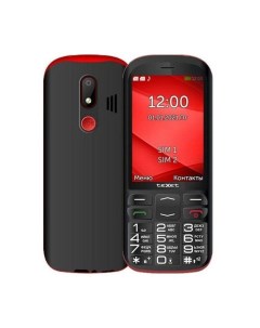 Мобильный телефон TM B409 Black Red Texet
