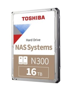 Жесткий диск HDD SATA 16TB HDWG31GUZSVA Toshiba