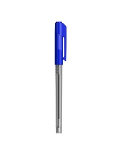 Ручка шариковая Arrow EQ00930 синяя корпус прозрачный синий 12 шт в уп ке Deli