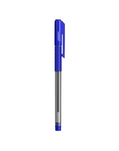 Ручка шариковая Arrow EQ01630 синяя корпус прозрачный синий 12 шт в уп ке Deli