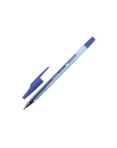 Ручка шариковая AA 927 СИНЯЯ корпус тонированный хромированные детали 0 7 мм линия 0 35 мм BP105 100 Staff
