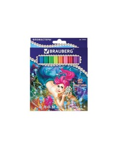 Фломастеры Морские легенды 12 цветов вентилируемый колпачок картонная упаковка с блестками 150552 6  Brauberg