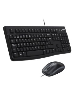 Набор клавиатура мышь MK120 Black Logitech