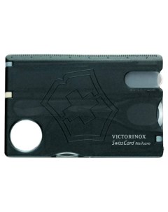 Мультитул швейцарская карточка SwissCard Nailcare 0 7240 T3 черный Victorinox