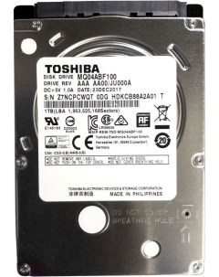 Жесткий диск SATA III 1Tb 2 5 MQ04ABF100 Toshiba
