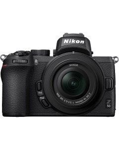 Фотоаппарат Z50 черный 20 9Mpix 3 2 4K WiFi NIKKOR Z DX 16 50 f 4 5 6 3 VR Nikon