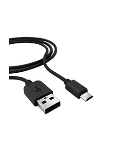 Дата кабель USB micro USB 3A черный УТ000029701 Red line