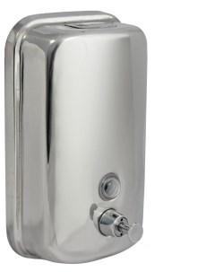 Дозатор для жидкого мыла из нержавеющей стали TM804 полированный 1 0 литр 21х13 5х11 2512 042 Solinne