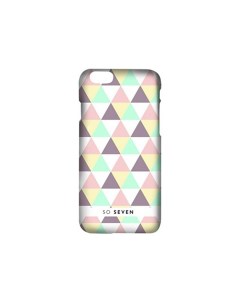 Чехол накладка Grpahic Pastel для Apple iPhone 7 8 Plus принт Triangle So seven