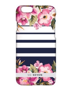 Чехол накладка Romantic Flower Lines для Apple iPhone 7 8 Plus So seven