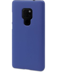 Чехол накладка Hard Case для Huawei Mate 20 soft touch синий Dyp
