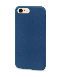 Чехол накладка Liquid Pebble для Apple iPhone 7 8 тёмно синий Dyp