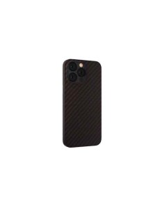 Чехол Ultra Thin Carbon Fiber Texture Magnetic Case для iPhone 14 Pro Max Wine Red Devia