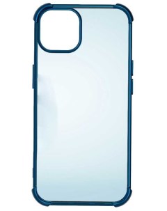 Чехол противоударный Glitter Shockproof Soft Case для iPhone 13 Navy Blue Синий Devia