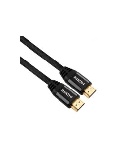 Кабель аудио видео Ultra HD 8K HDMI m HDMI m 1м Позолоченные контакты черный No name