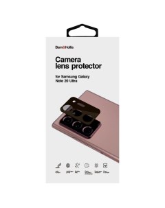 Стекло защитное на камеру для Samsung Galaxy Note 20 Ultra черный Barn&hollis