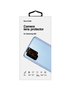 Стекло защитное на камеру для Samsung Galaxy S20 черный Barn&hollis