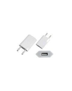 Сетевое зарядное устройство iPhone iPod USB белое СЗУ 5 V 1000 mA Rexant