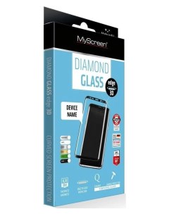 Закаленное защитное стекло Glass edge White iPhone 8 Plus 2 5D Myscreen