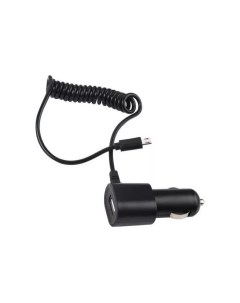 Автомобильное зарядное устройство Tech 1 USB модель AC 1A 1A кабель microUSB черный Red line