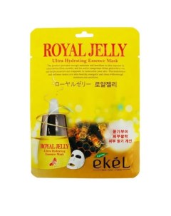 Тканевая маска для лица с экстрактом маточного молока Royal Jelly Ultra Hydrating Essence Mask 25гр Ekel