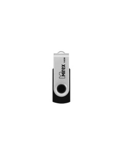Флешка 16GB Swivel USB 2 0 Черный Mirex