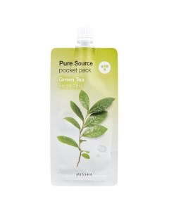 Маска для лица Pure Source Pocket Pack Green Tea 10 мл Missha